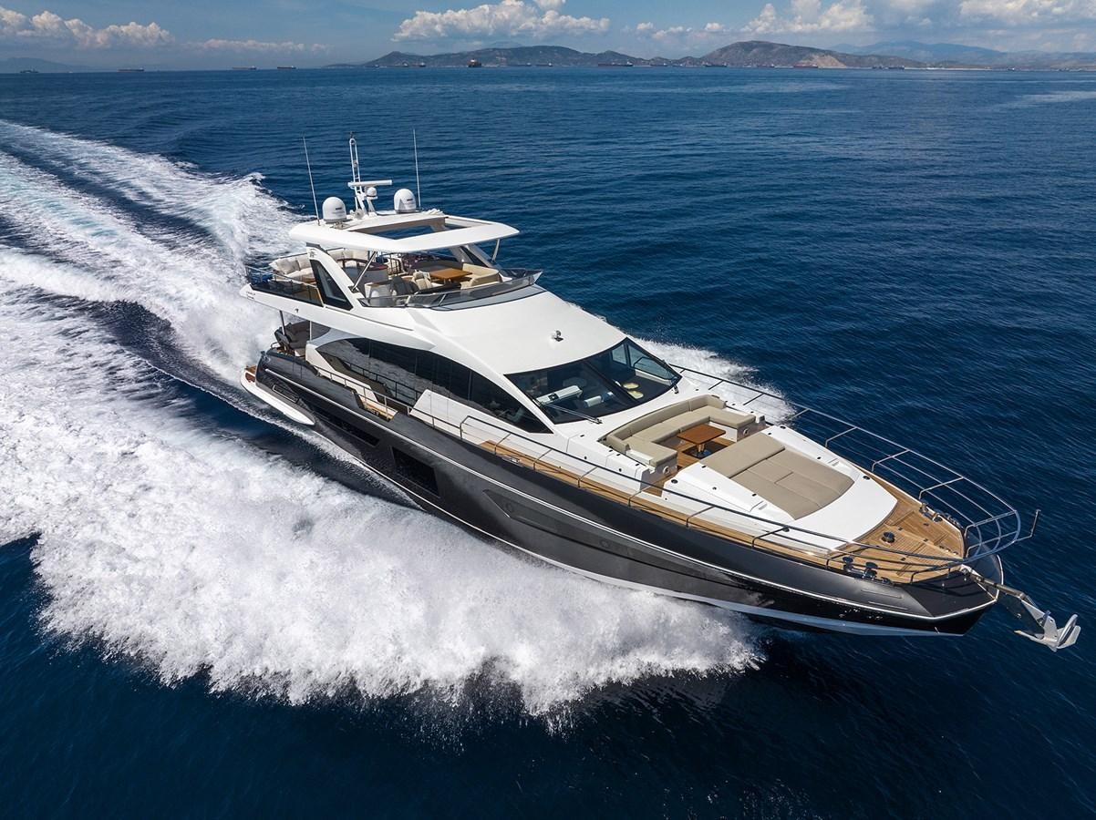 a boat on the water aboard MIA CA Yacht for Sale