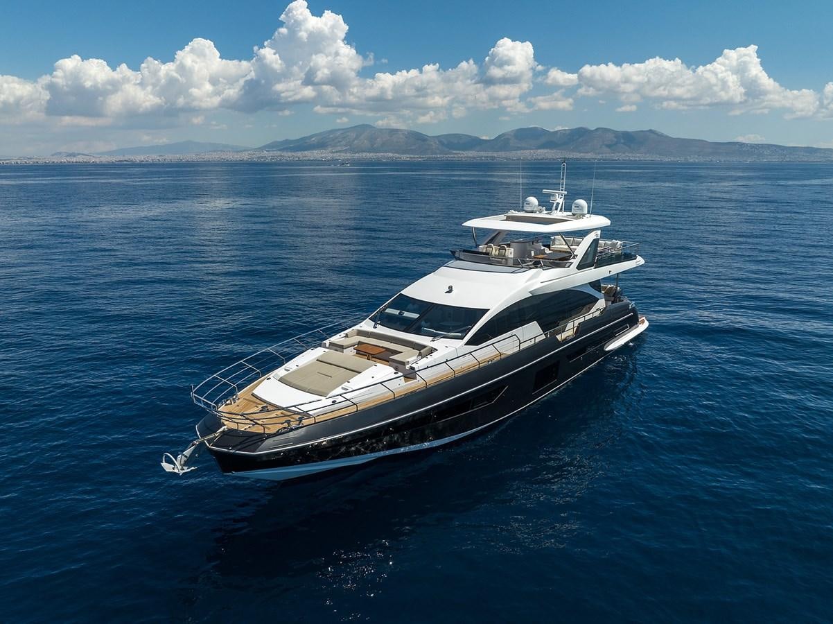 a boat in the water aboard GDL Yacht for Sale