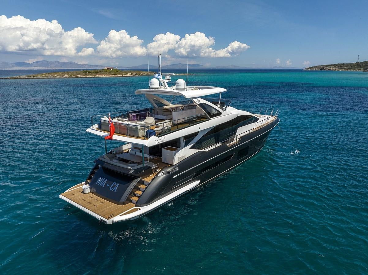 a boat on the water aboard GDL Yacht for Sale