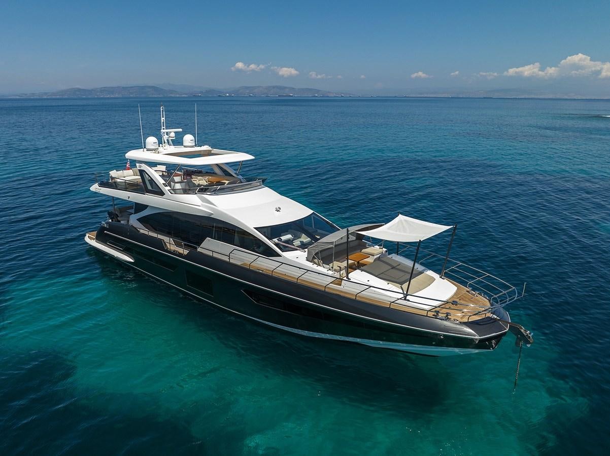 a boat in the water aboard GDL Yacht for Sale