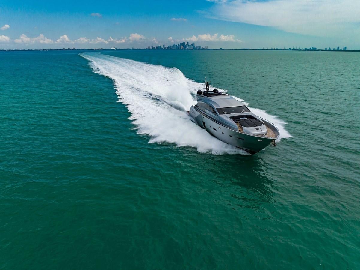 a boat on the water aboard ARENA Yacht for Sale