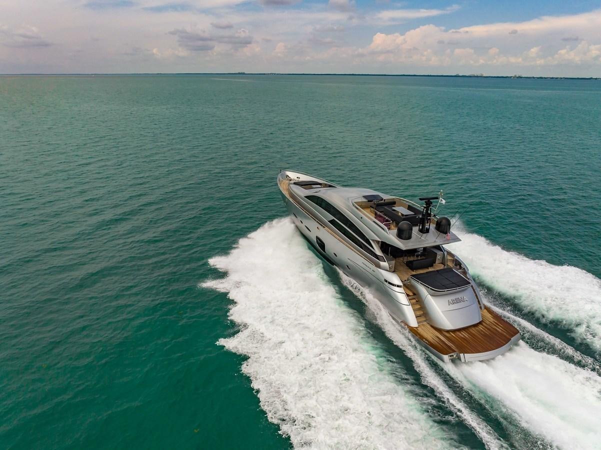 a boat on the water aboard ARENA Yacht for Sale
