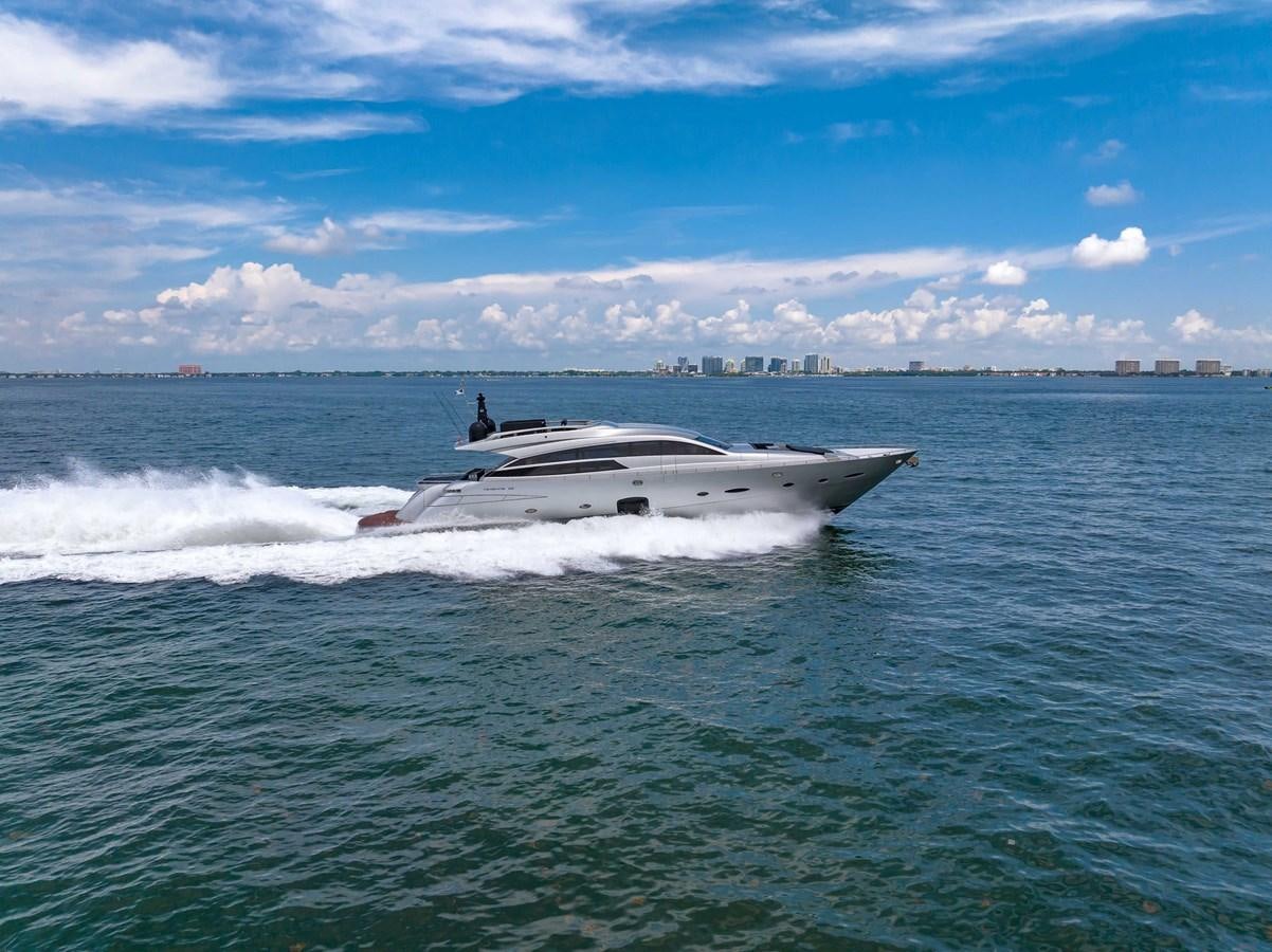 a boat in the water aboard ARENA Yacht for Sale