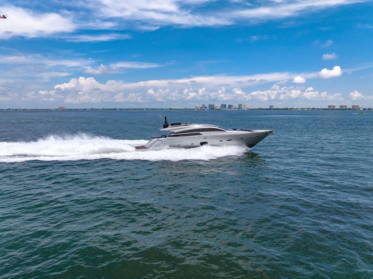 a boat in the water aboard ARENA Yacht for Sale