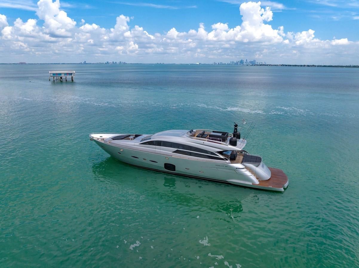 a boat in the water aboard ARENA Yacht for Sale