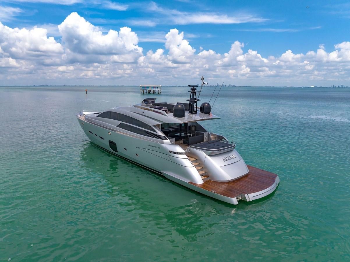 a boat in the water aboard ARENA Yacht for Sale
