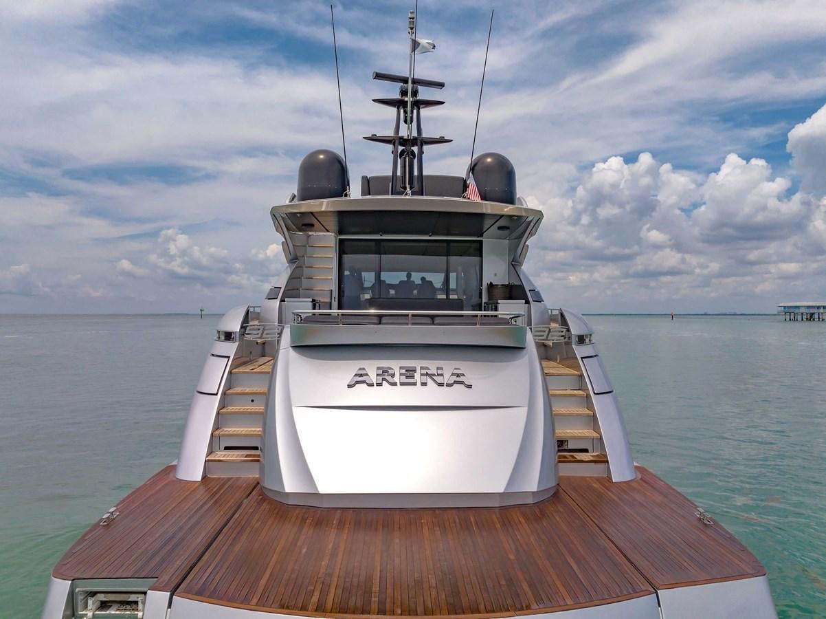 a boat on the water aboard ARENA Yacht for Sale