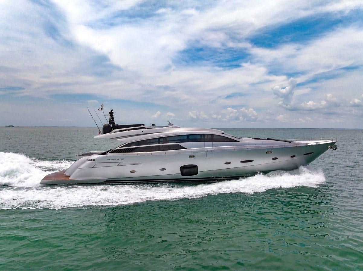 a boat in the water aboard ARENA Yacht for Sale