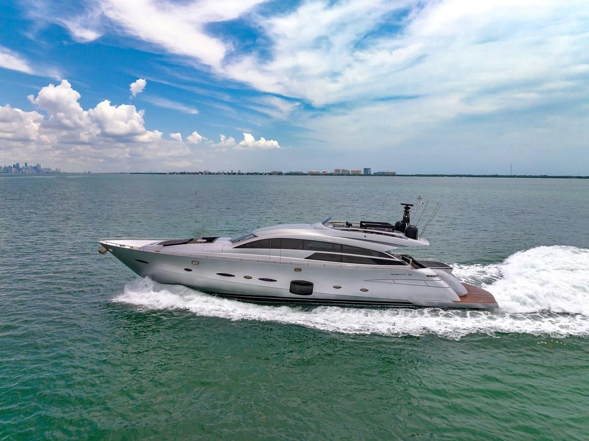 a boat in the water aboard ARENA Yacht for Sale