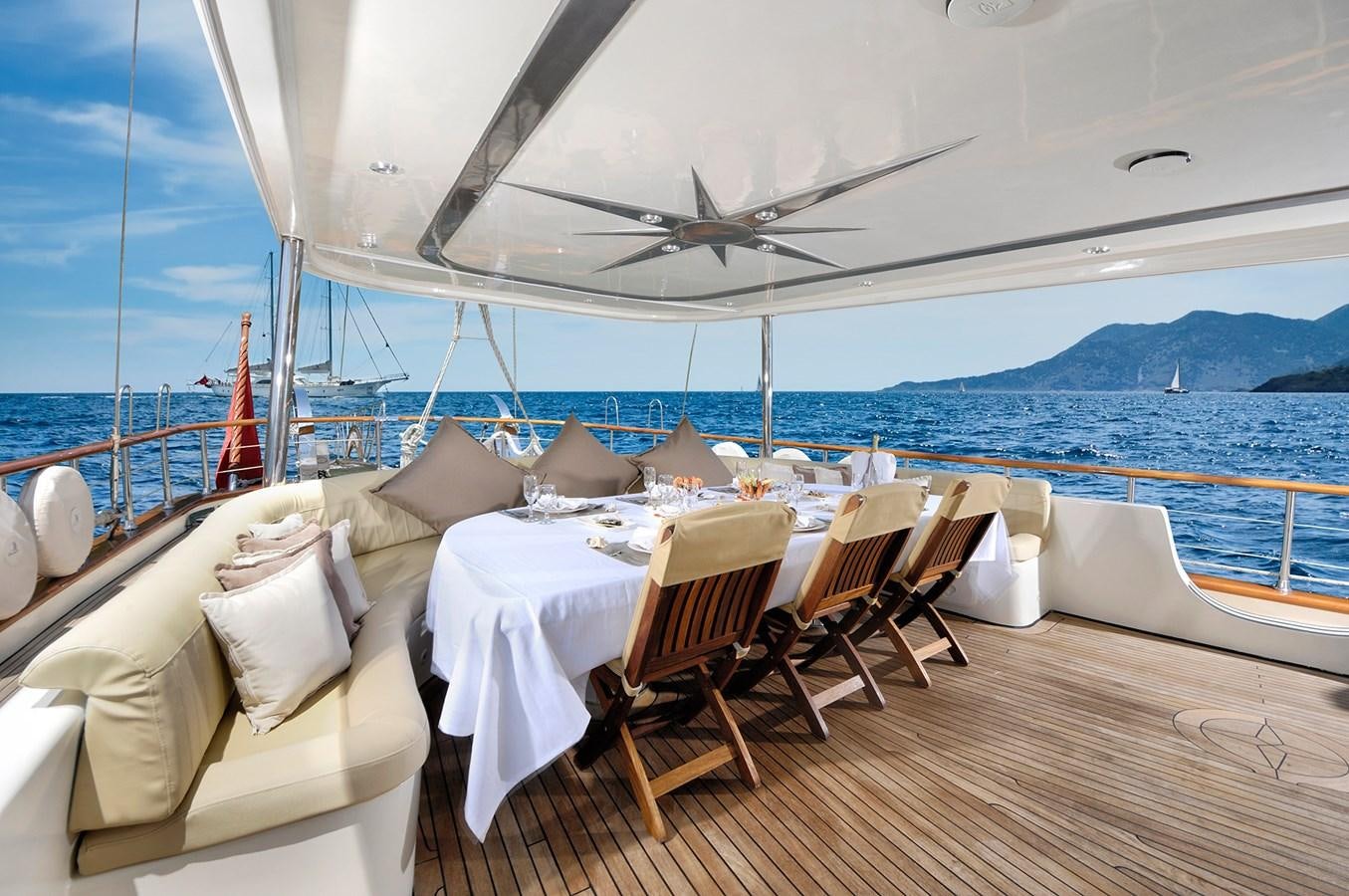 a boat on the water aboard ALESSANDRO I Yacht for Sale