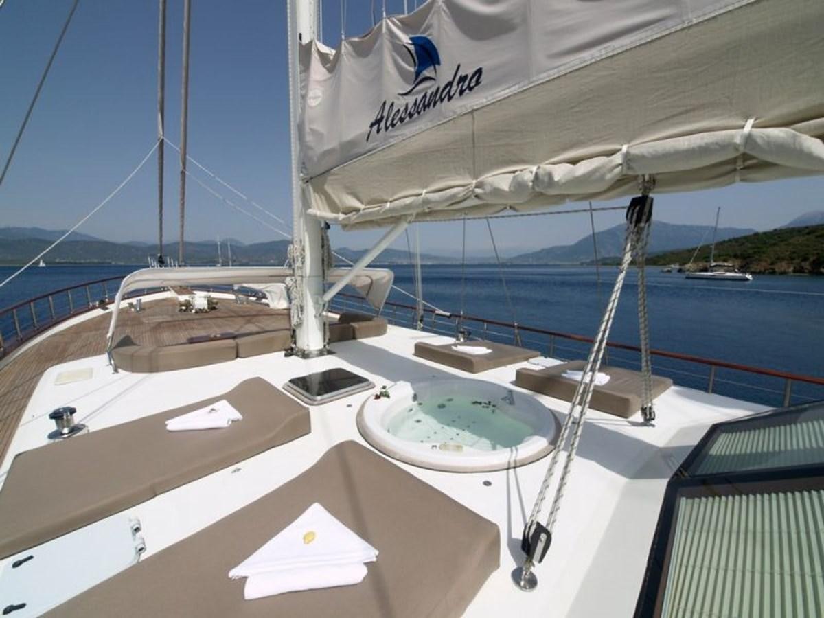 a boat on the water aboard ALESSANDRO I Yacht for Sale