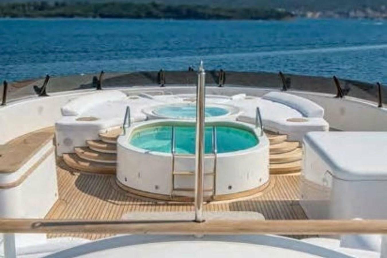 a boat on a dock aboard PELORUS Yacht for Sale