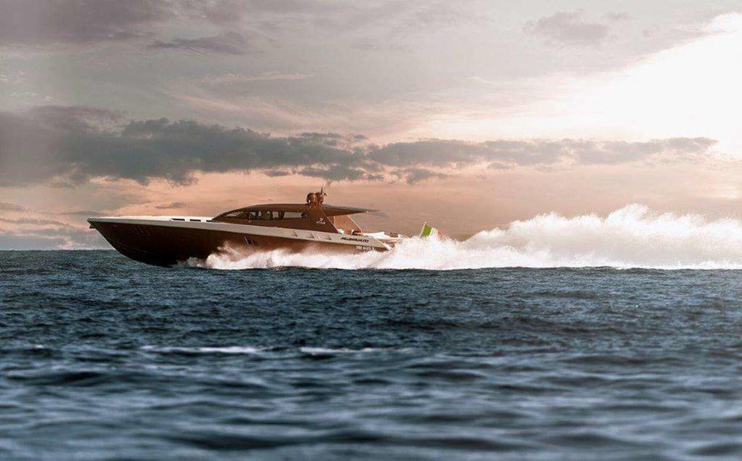 a boat in the water aboard OTAM 80 Yacht for Sale