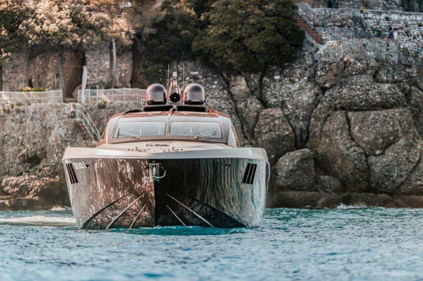 a boat on the water aboard OTAM 80 Yacht for Sale
