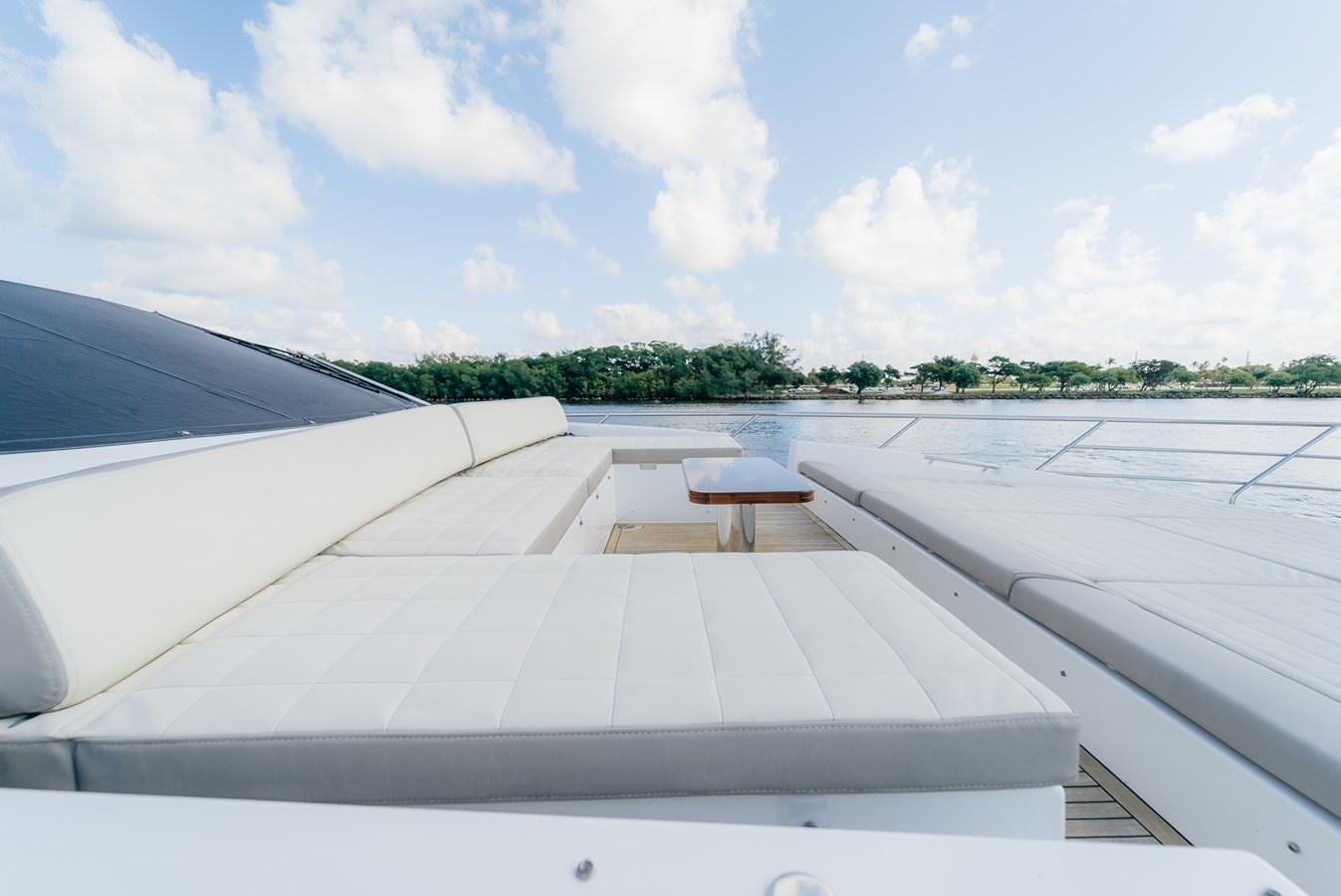 a view of the outside of an airplane aboard PENJA Yacht for Sale