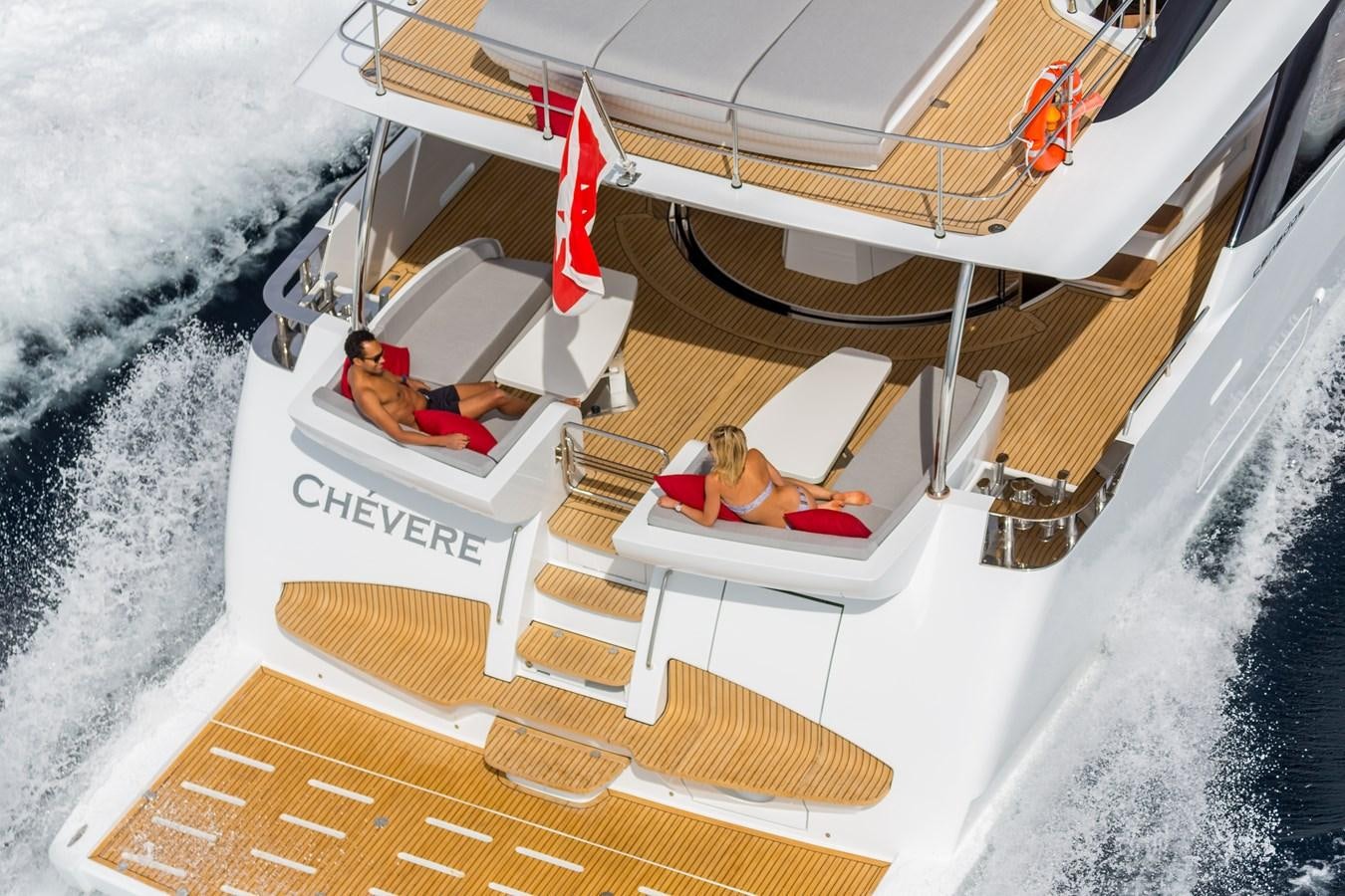 people on a sailboat aboard 2025 CANADOS 808’ MAXIMUS Yacht for Sale