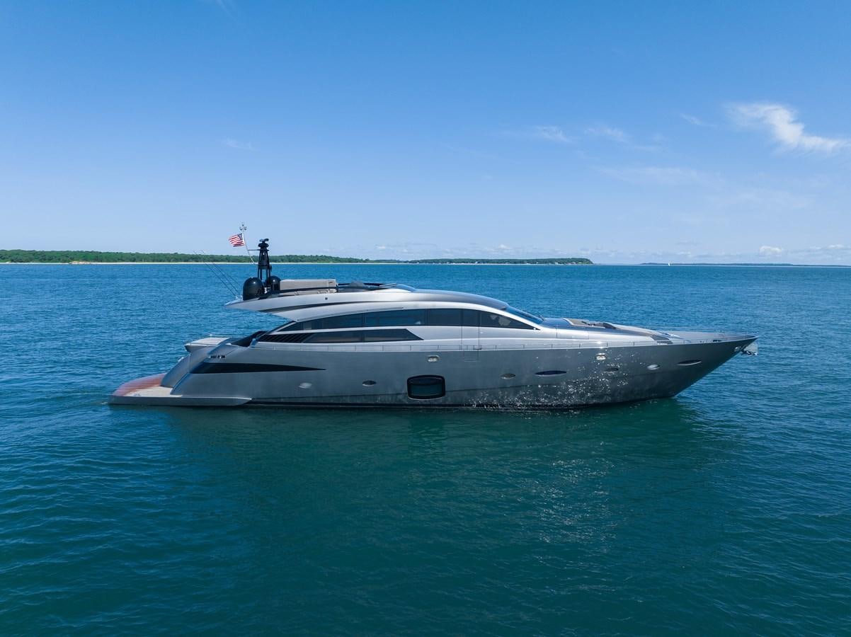 a boat in the water aboard MORNINGSTAR Yacht for Sale