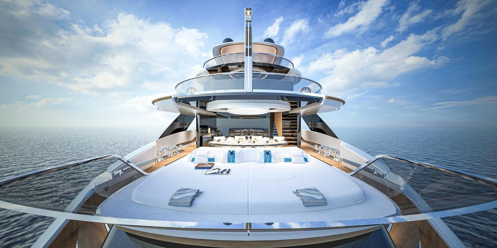 a boat on the water aboard CUSTOM V43 Yacht for Sale