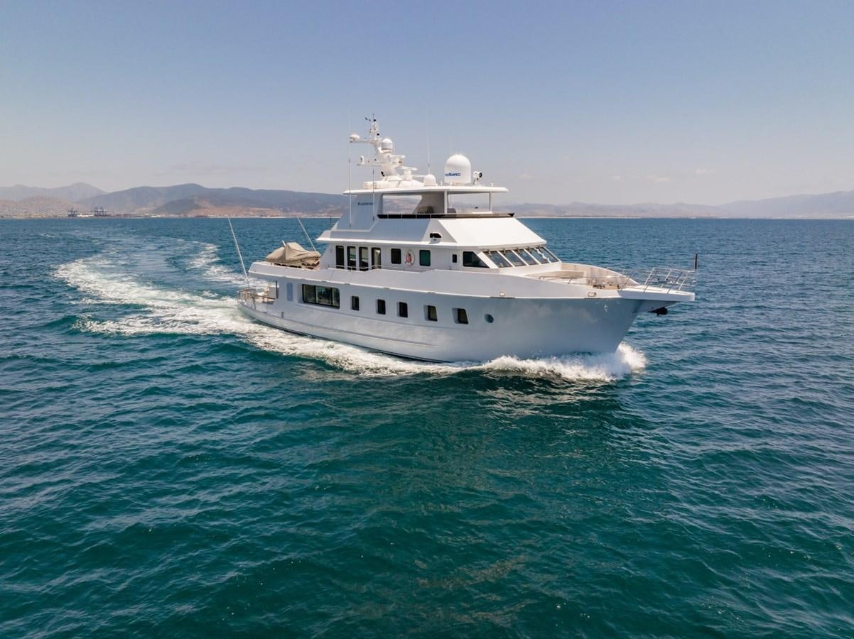 a boat on the water aboard HARDHOME Yacht for Sale