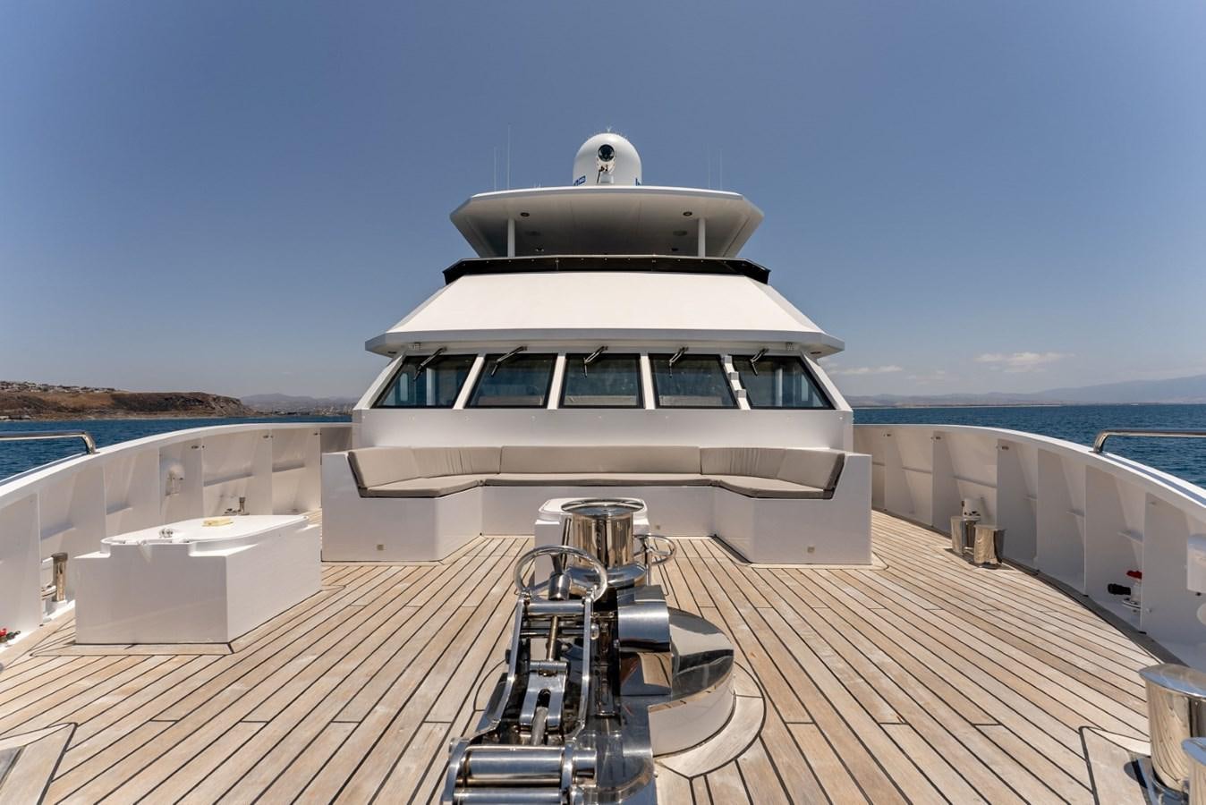 a boat on a dock aboard HARDHOME Yacht for Sale
