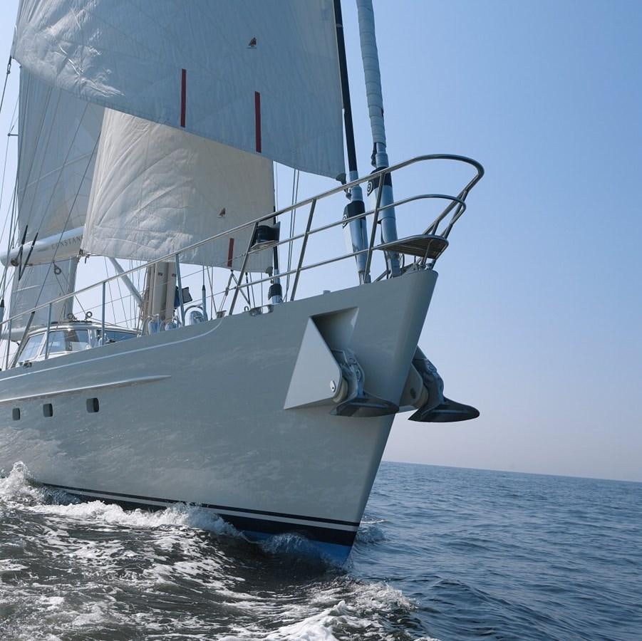 a boat on the water aboard SULTANA Yacht for Sale