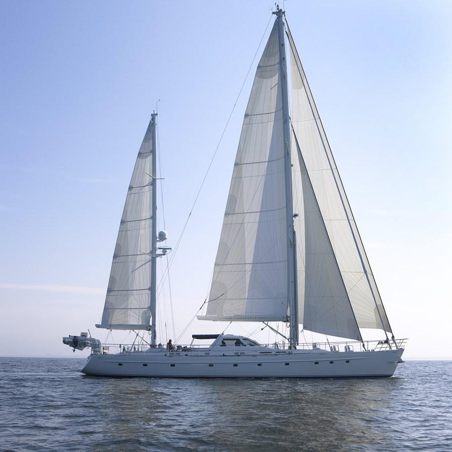 a sailboat on the water aboard SULTANA Yacht for Sale
