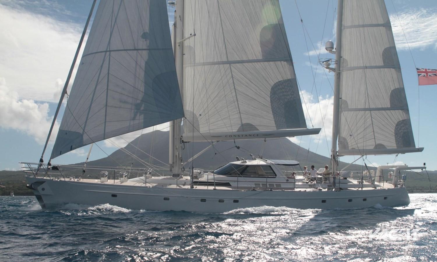 a sailboat on the water aboard SULTANA Yacht for Sale