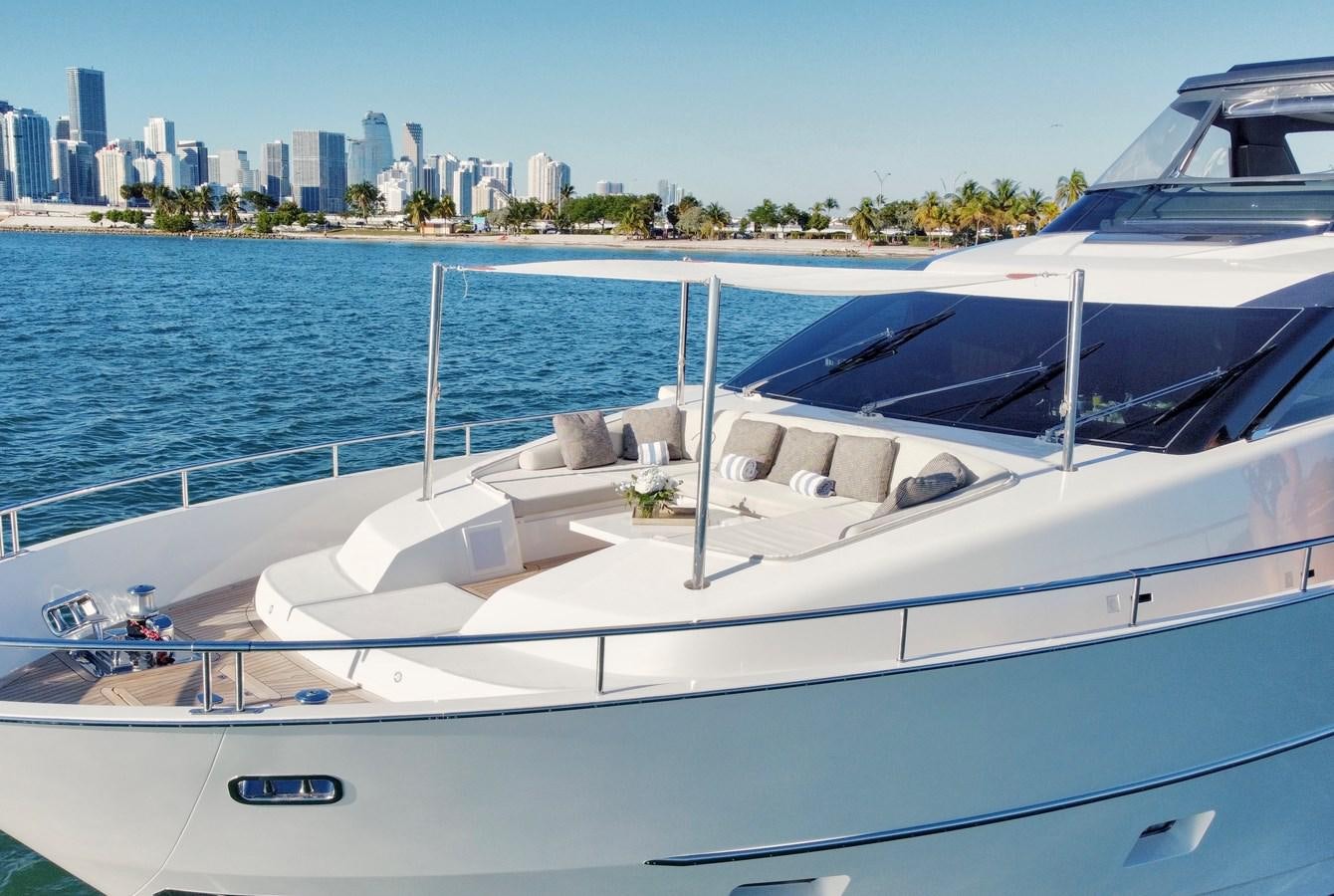 a boat on the water aboard C-DAZE Yacht for Sale