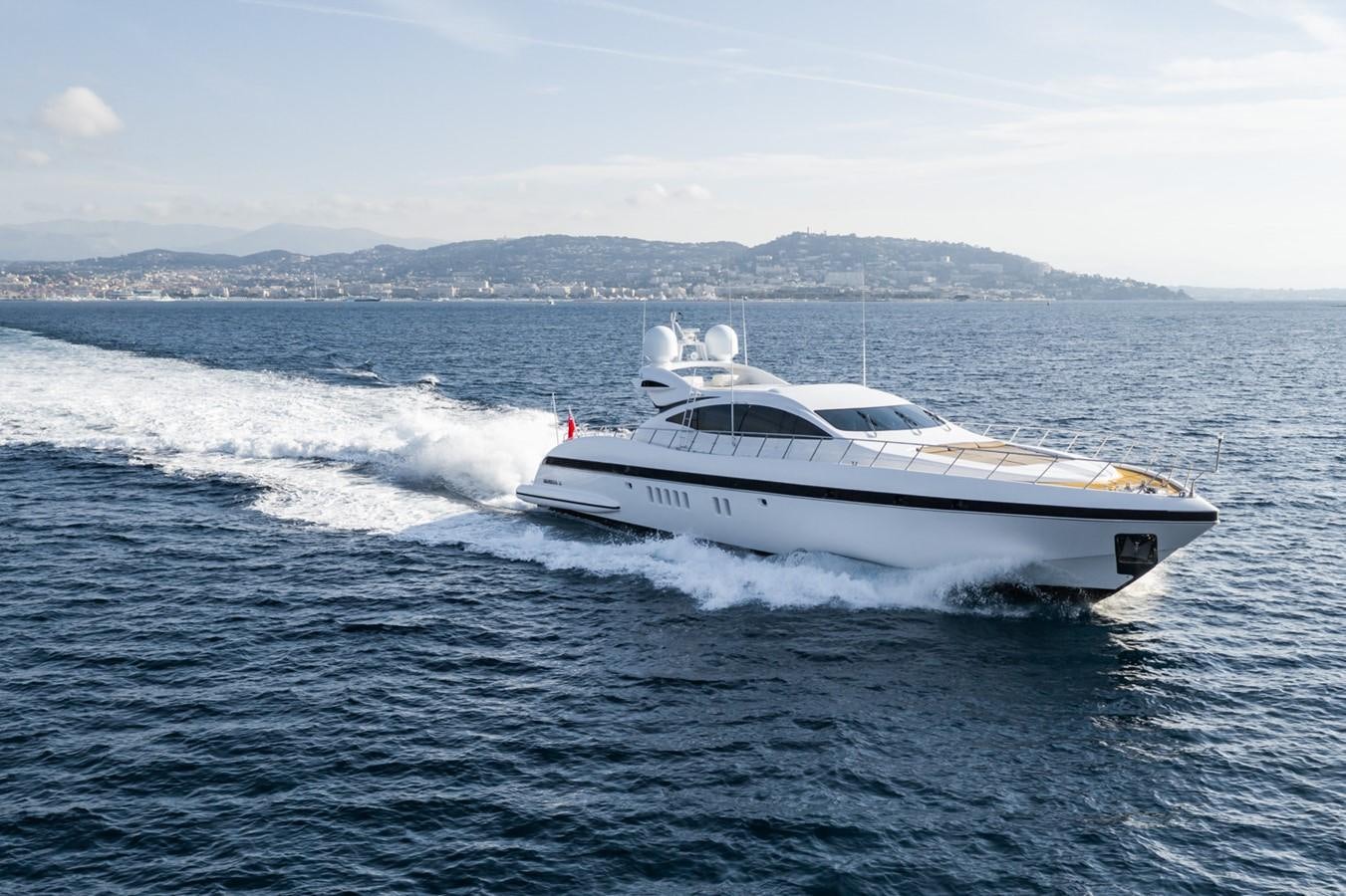 a boat on the water aboard KUY KUY Yacht for Sale