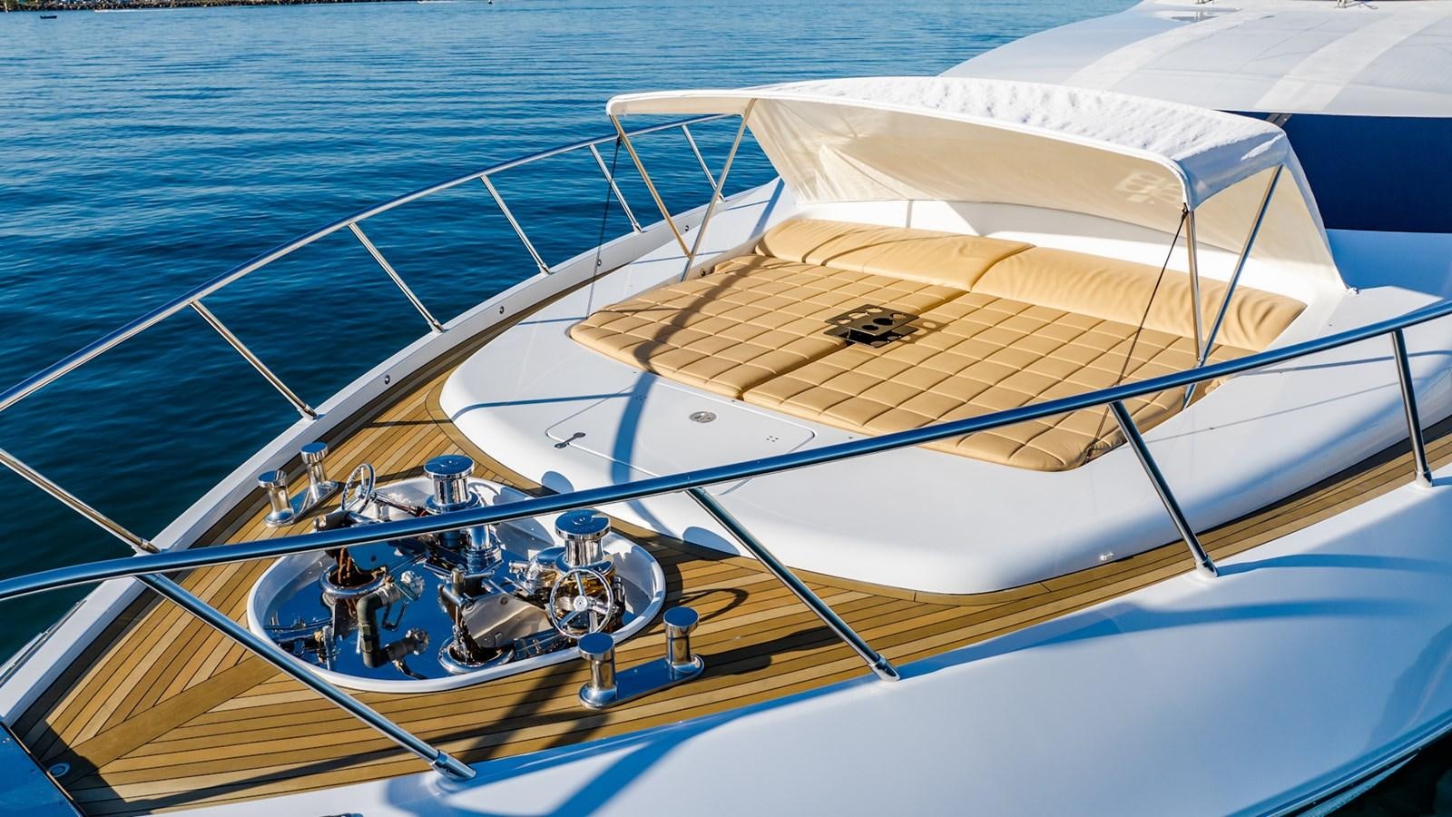 a boat on the water aboard HELLS BELLS Yacht for Sale