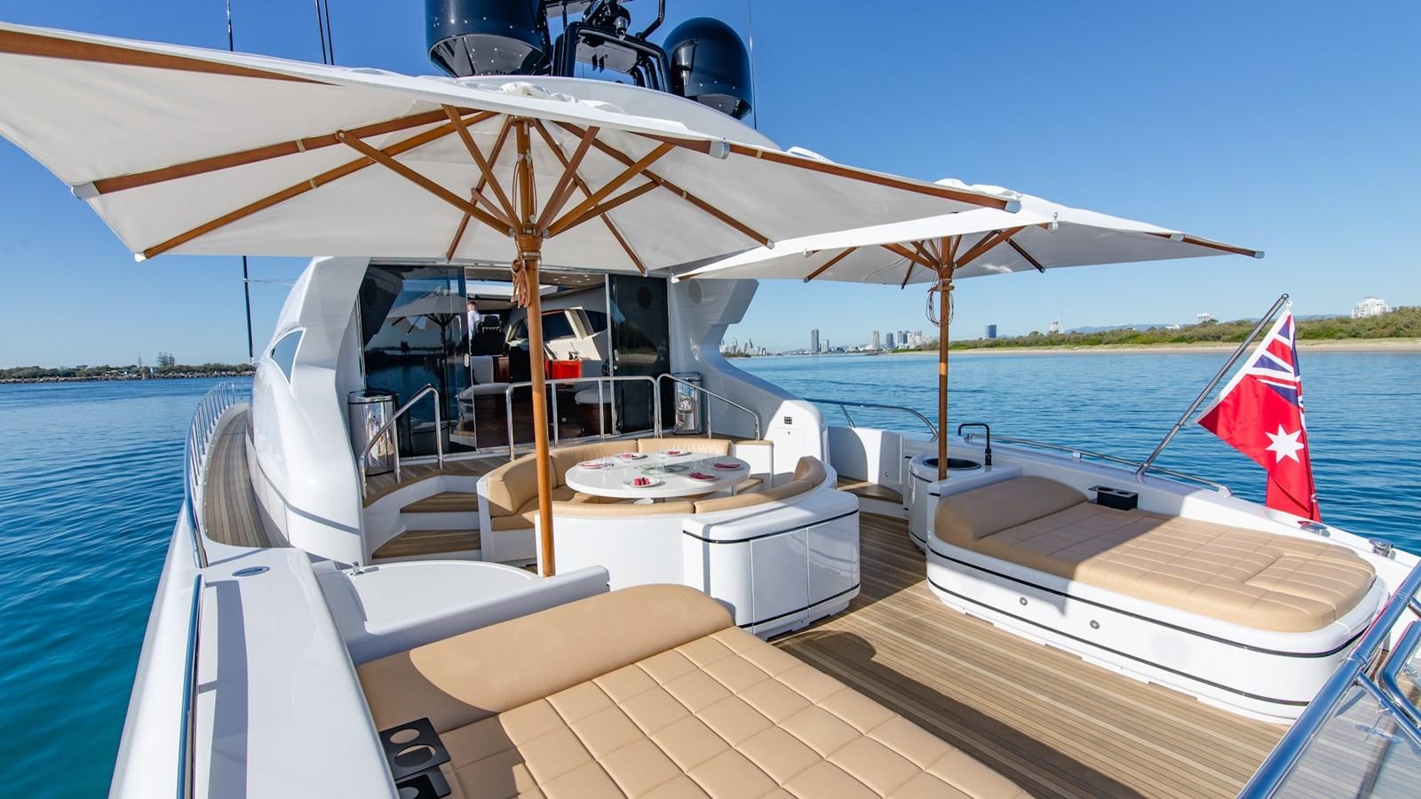 a boat on the water aboard HELLS BELLS Yacht for Sale