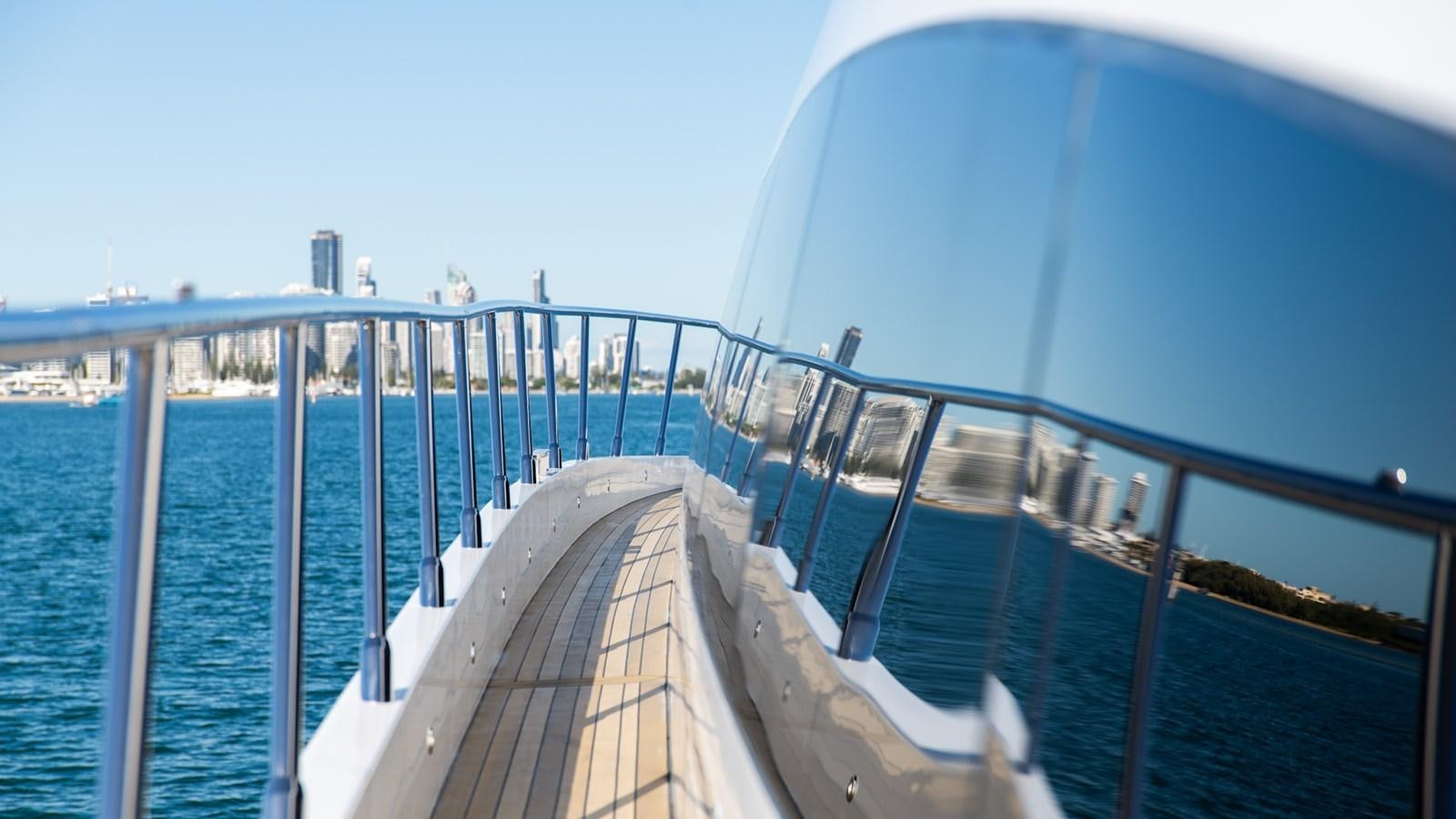 a boat on the water aboard HELLS BELLS Yacht for Sale