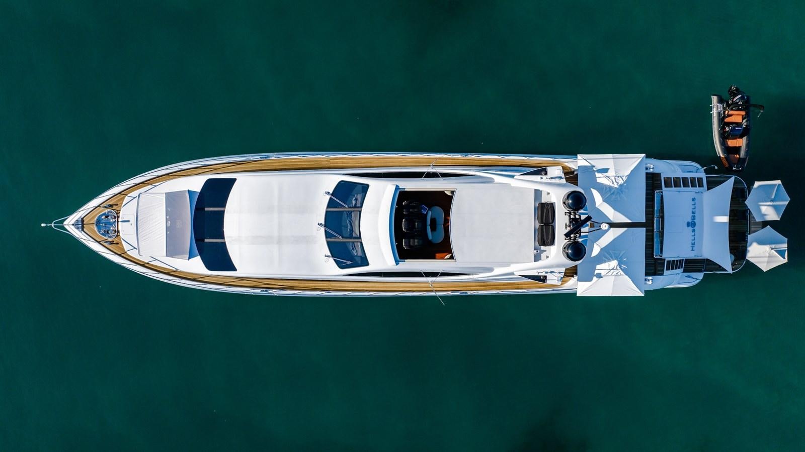 a close-up of a toy aboard HELLS BELLS Yacht for Sale