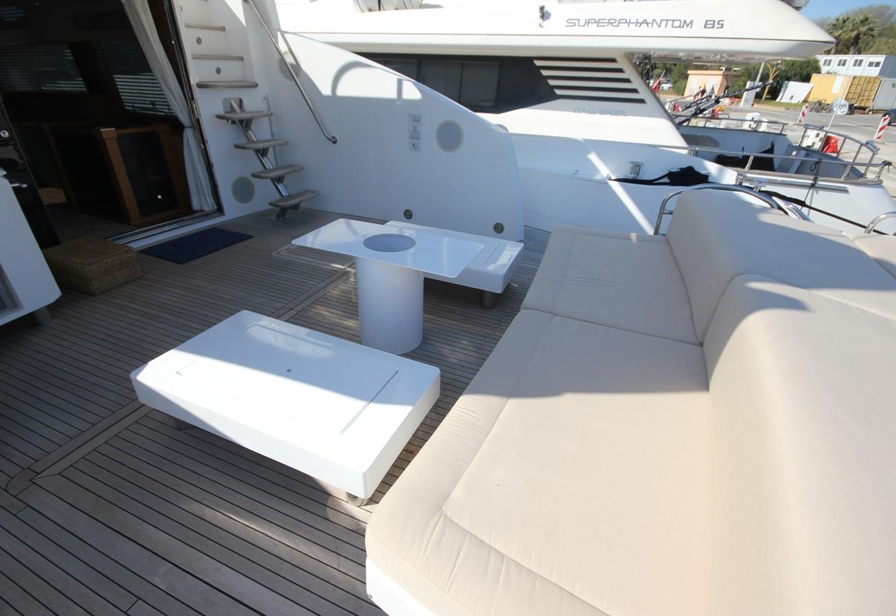 a model of a space ship aboard COPPER 3 Yacht for Sale