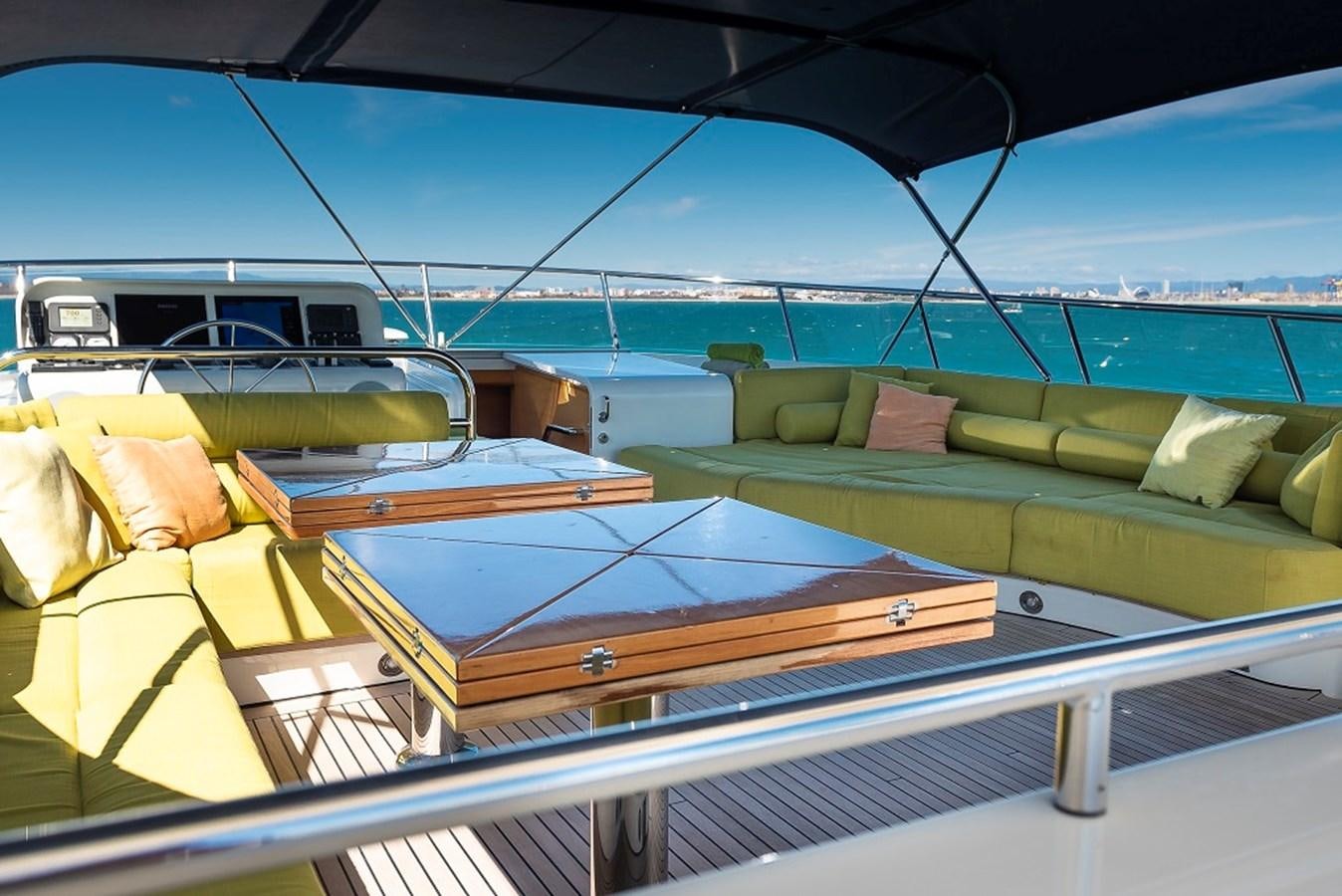 a boat on the water aboard CIAO Yacht for Sale