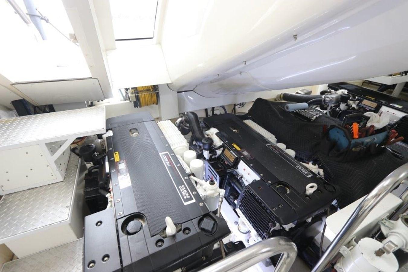 inside of a vehicle aboard BG Yacht for Sale