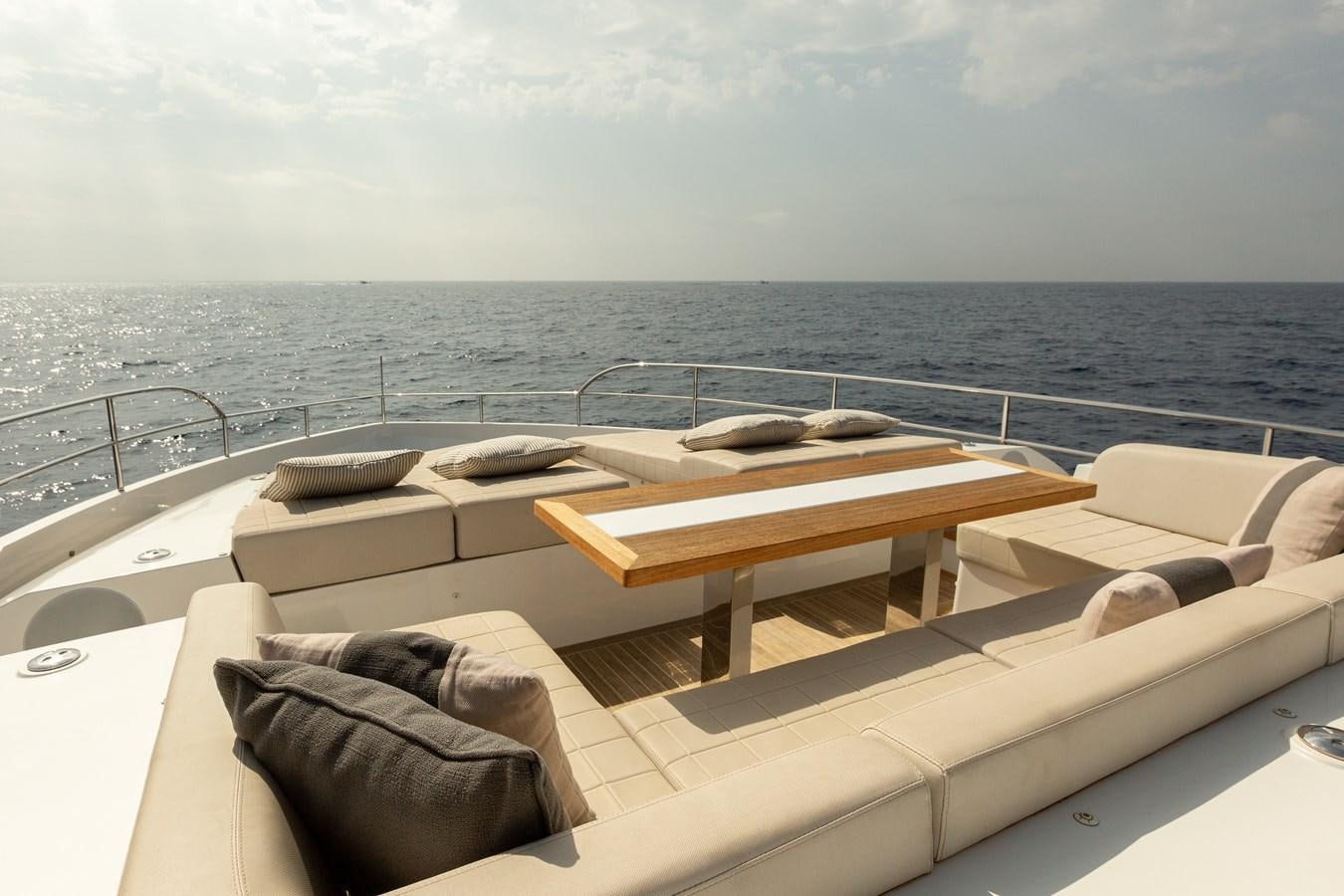 a boat on the water aboard THETIS Yacht for Sale