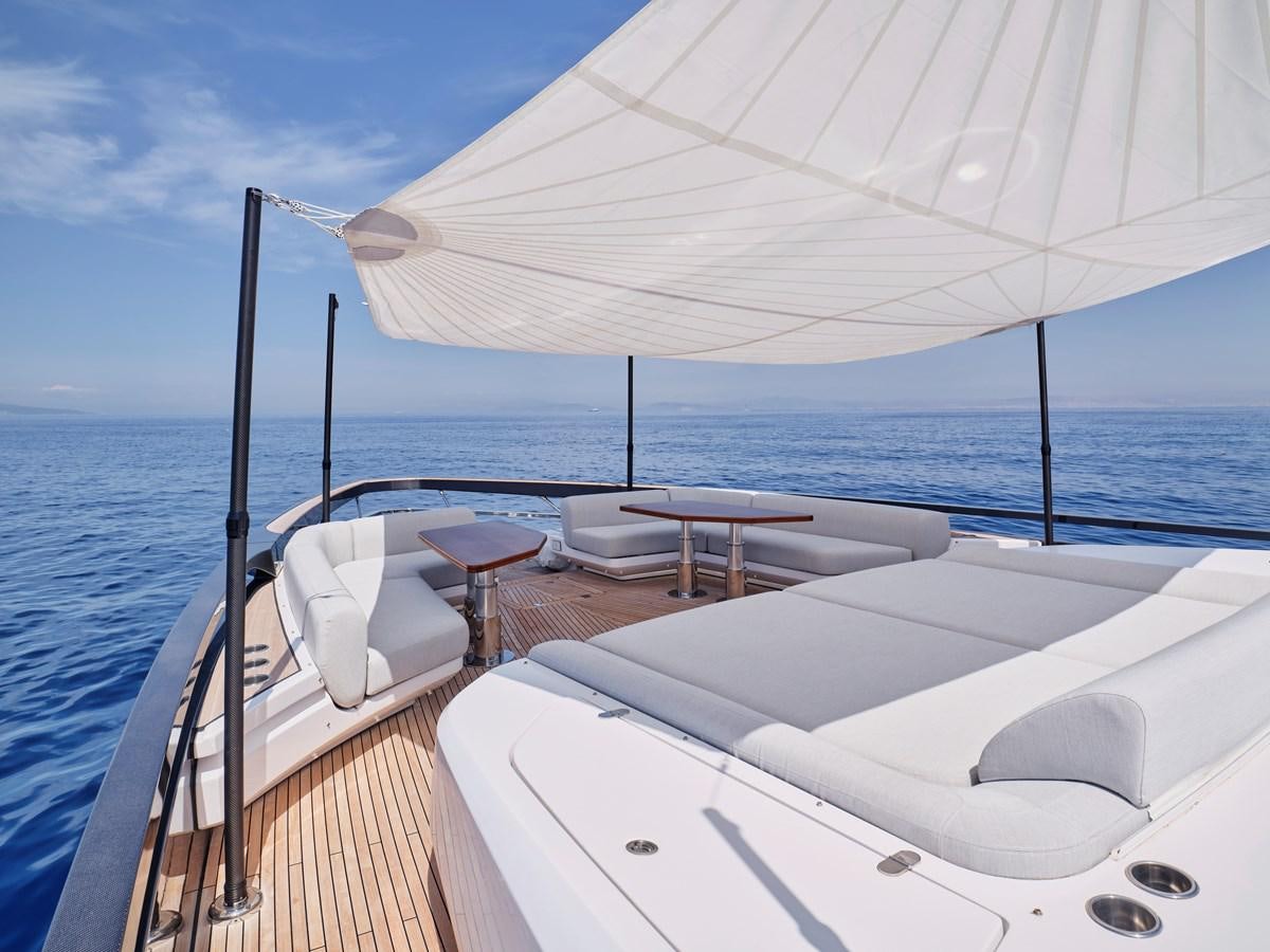 a boat on the water aboard D FIVE Yacht for Sale