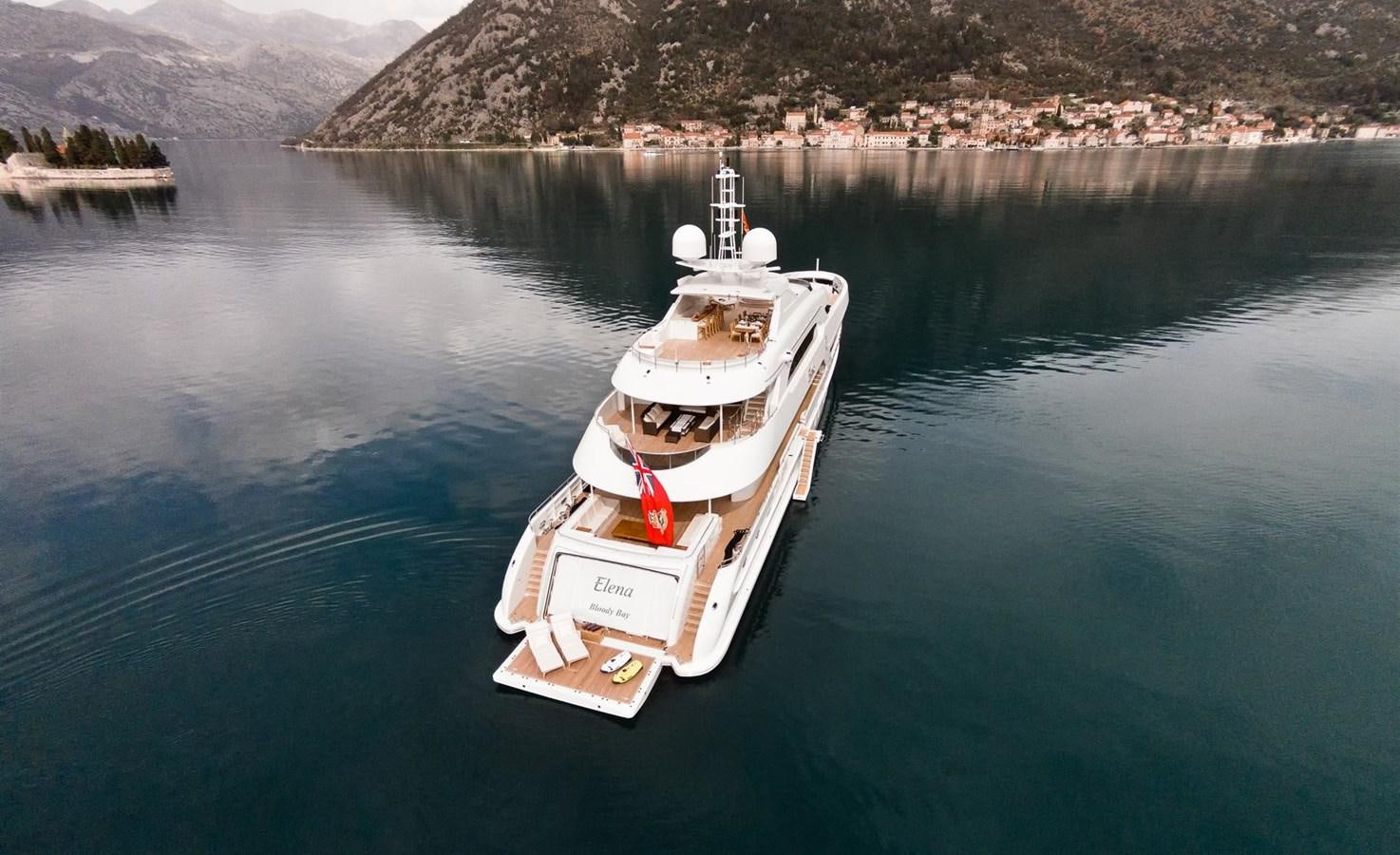 a boat in the water aboard ELENA Yacht for Sale
