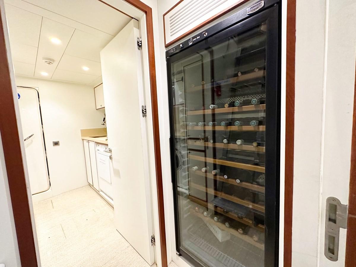a large glass door aboard SHU U RITE Yacht for Sale