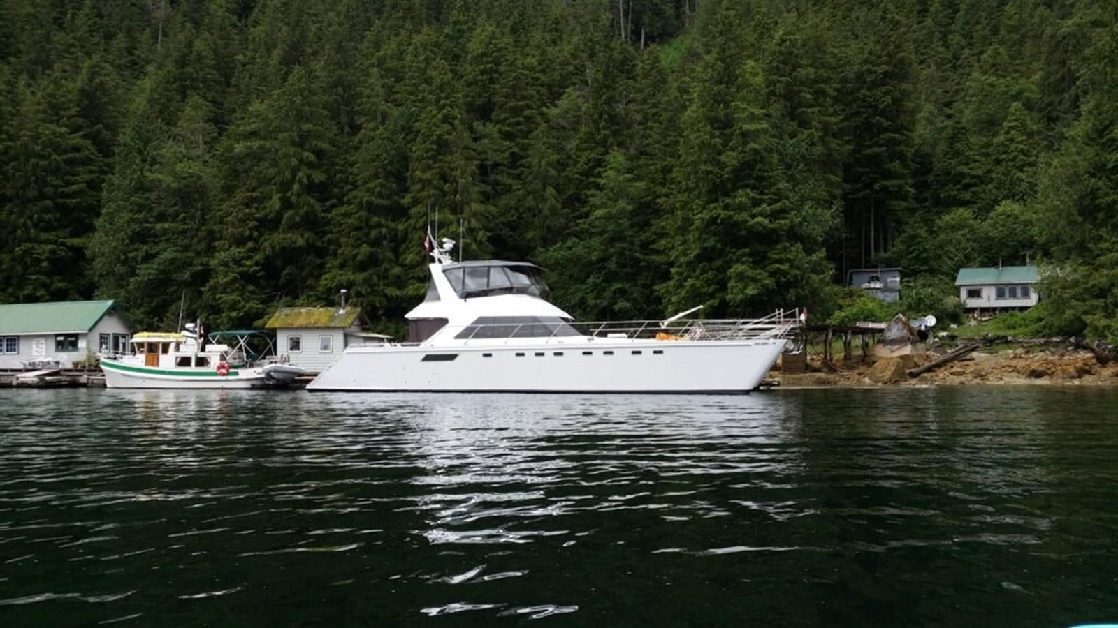 a couple of boats on the water aboard AWESOME Yacht for Sale