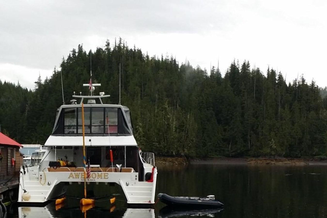 a boat on the water aboard AWESOME Yacht for Sale
