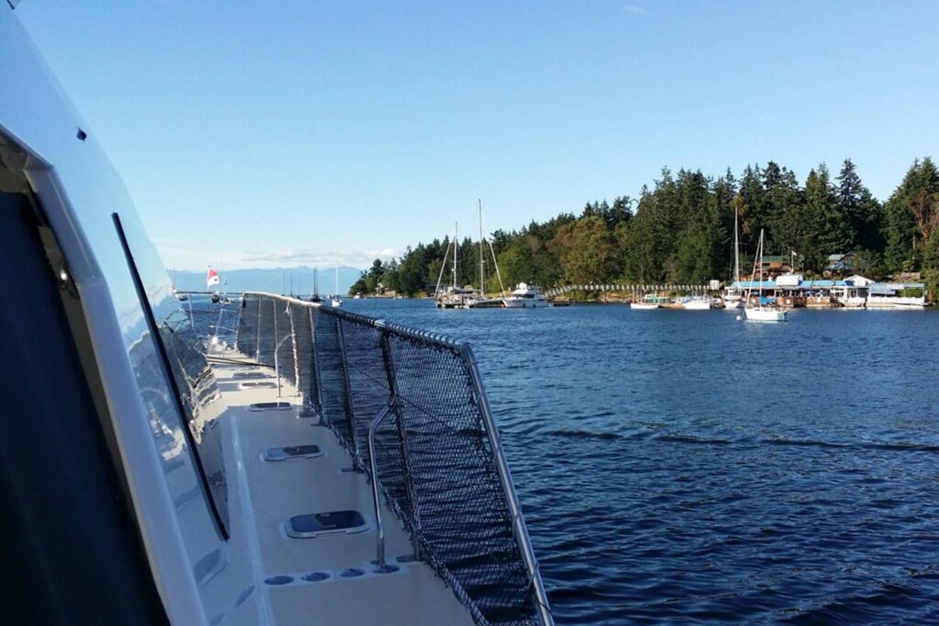 a boat on the water aboard AWESOME Yacht for Sale
