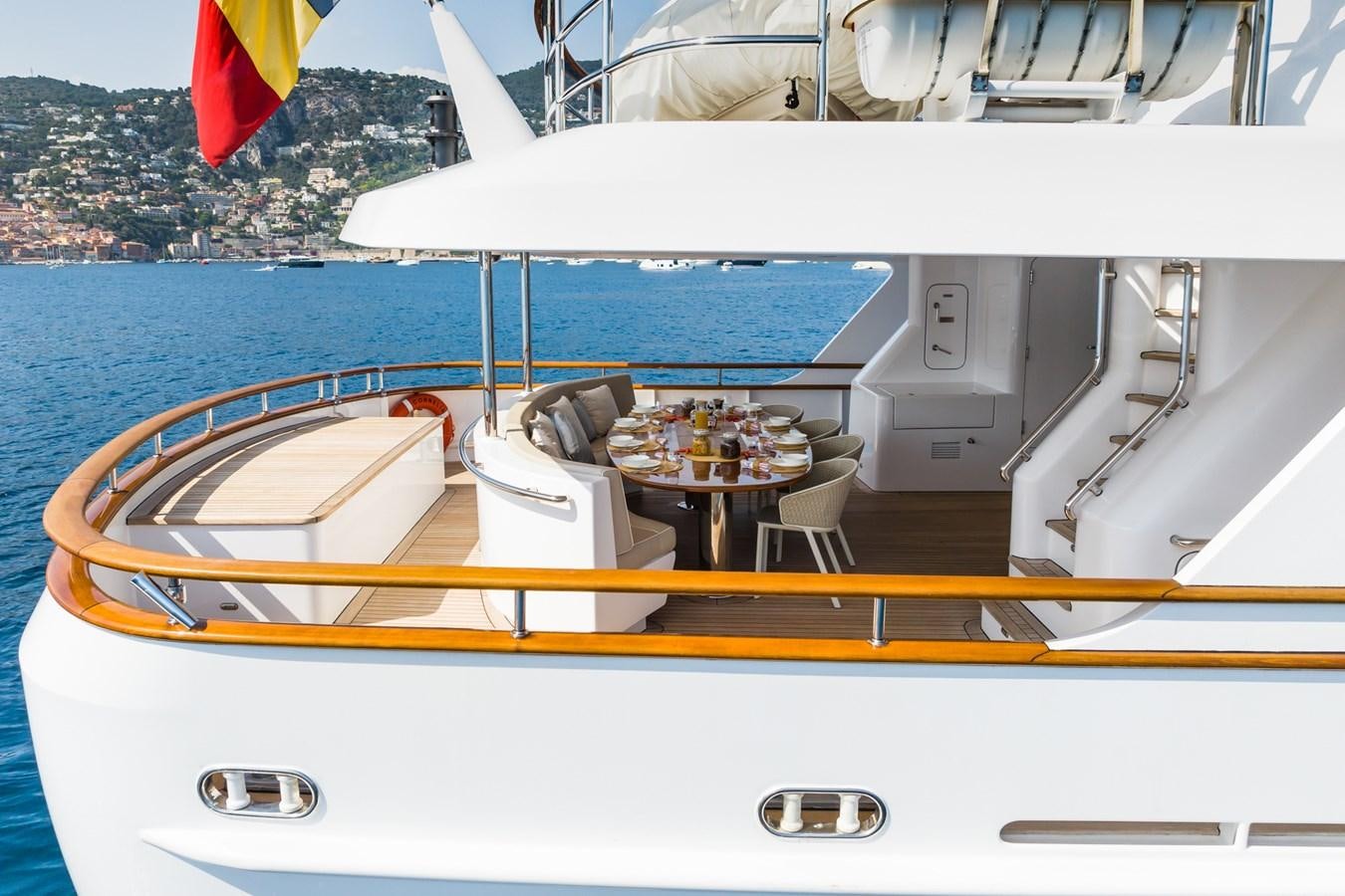 a boat on the water aboard CORNELIA Yacht for Sale