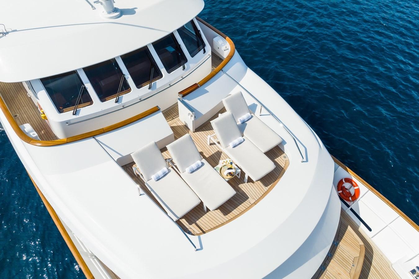 a boat on the water aboard CORNELIA Yacht for Sale