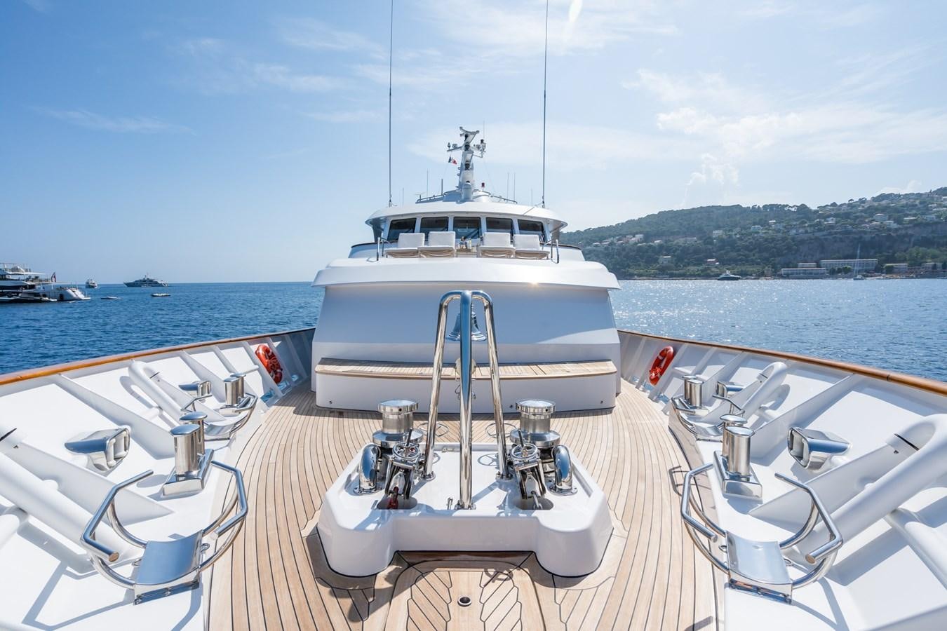 a boat on the water aboard CORNELIA Yacht for Sale