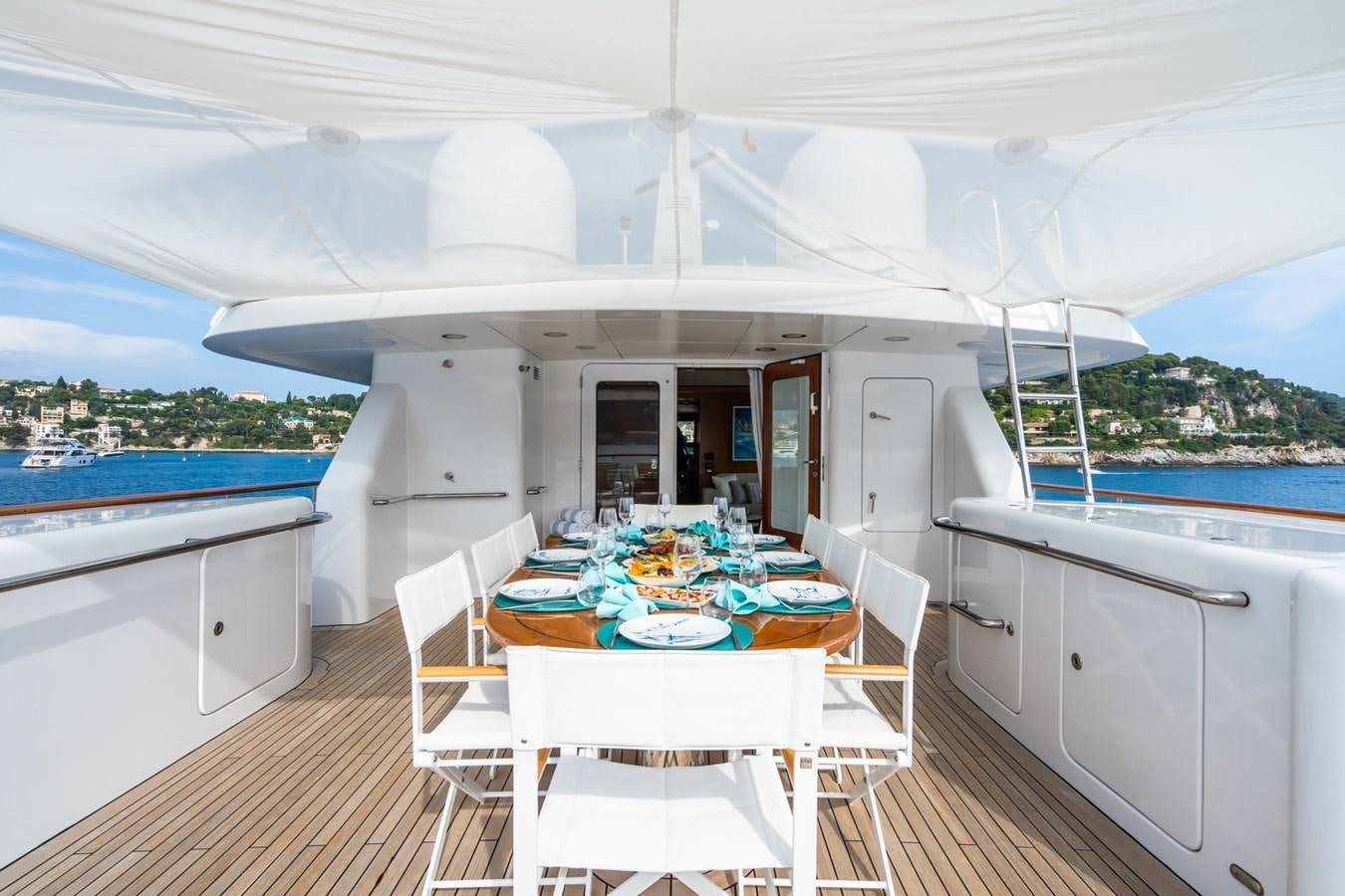 a boat on the water aboard CORNELIA Yacht for Sale