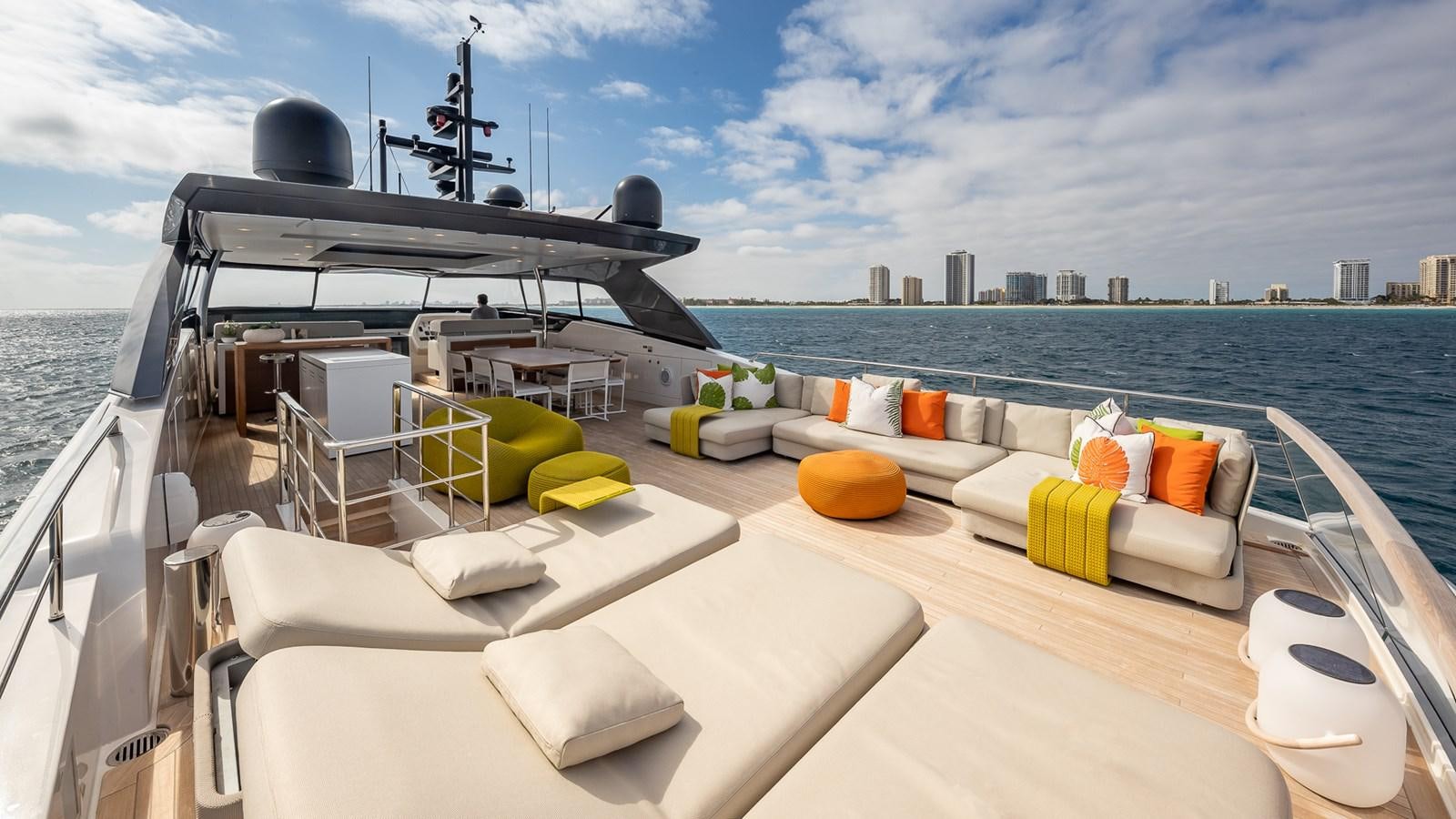 a boat on the water aboard XWAVE Yacht for Sale