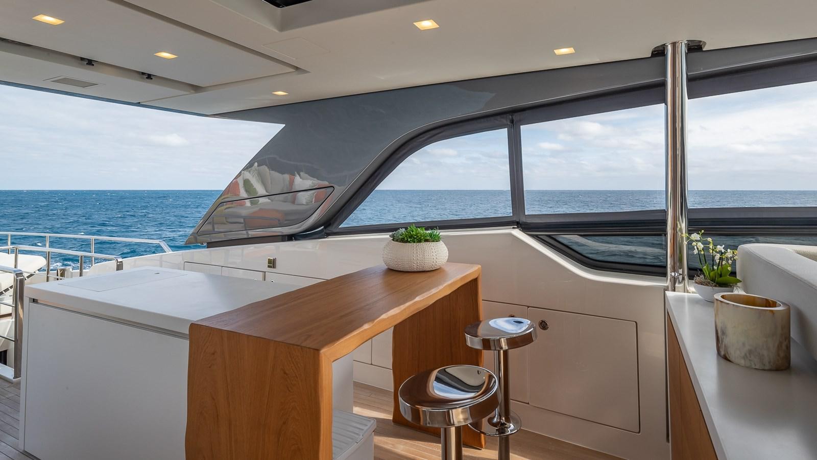 a boat on a boat aboard XWAVE Yacht for Sale