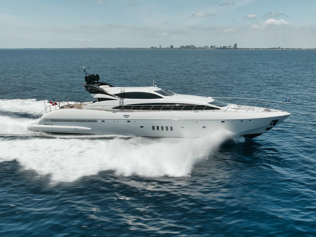 a boat on the water aboard TATAMI Yacht for Sale